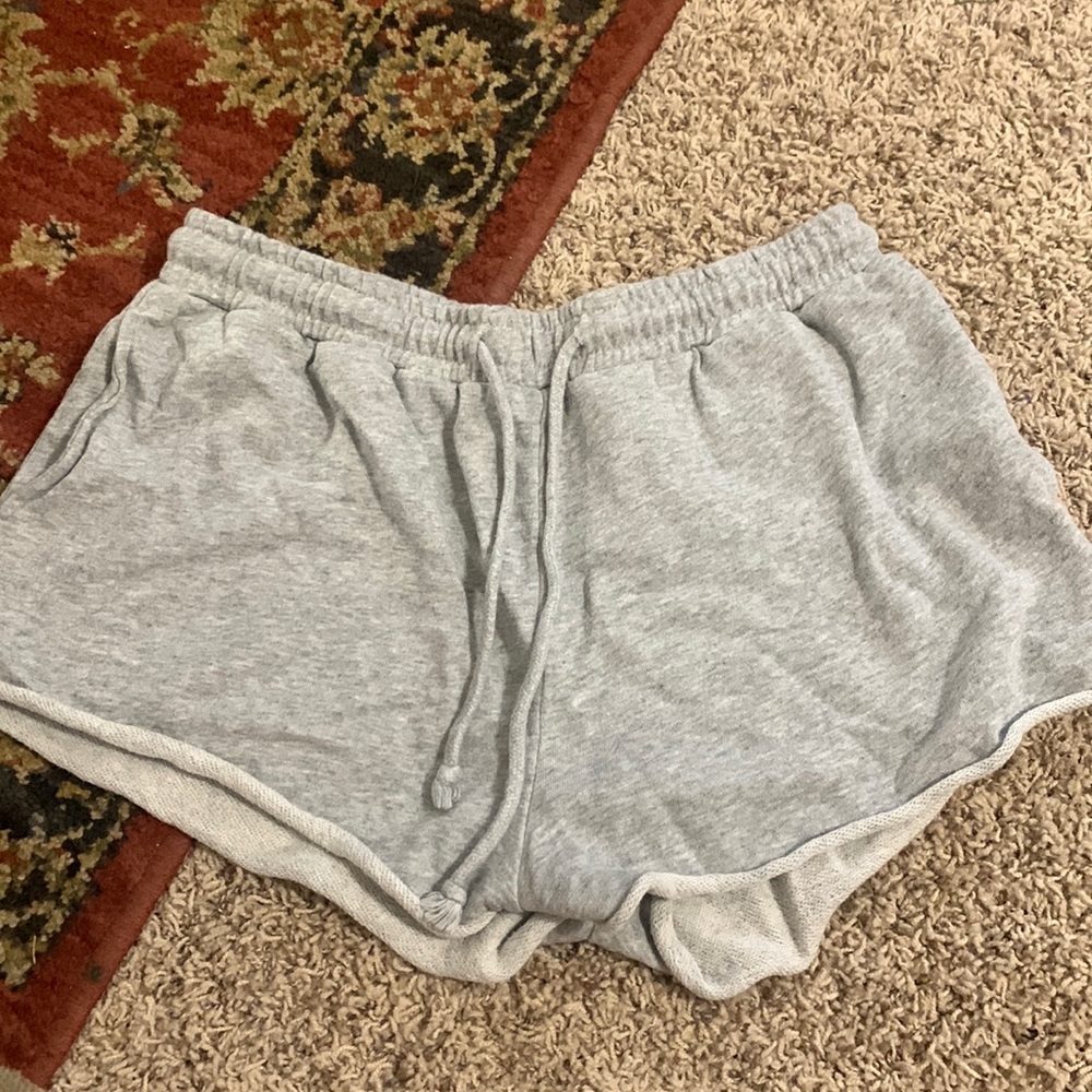 Women's Grey Sweat Shorts